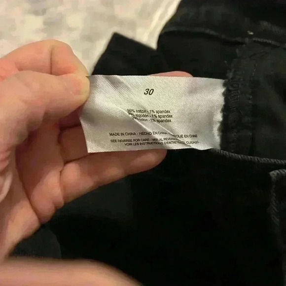 Sam Edelman Black Bay High Rise Flare Trouser Jeans Size 30 - Picture 3 of 6